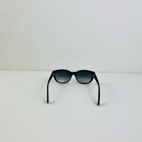 Ralph Lauren RL 8101 Black Cat Eye Statement Black Lens Sunglasses - Picture 8 of 12